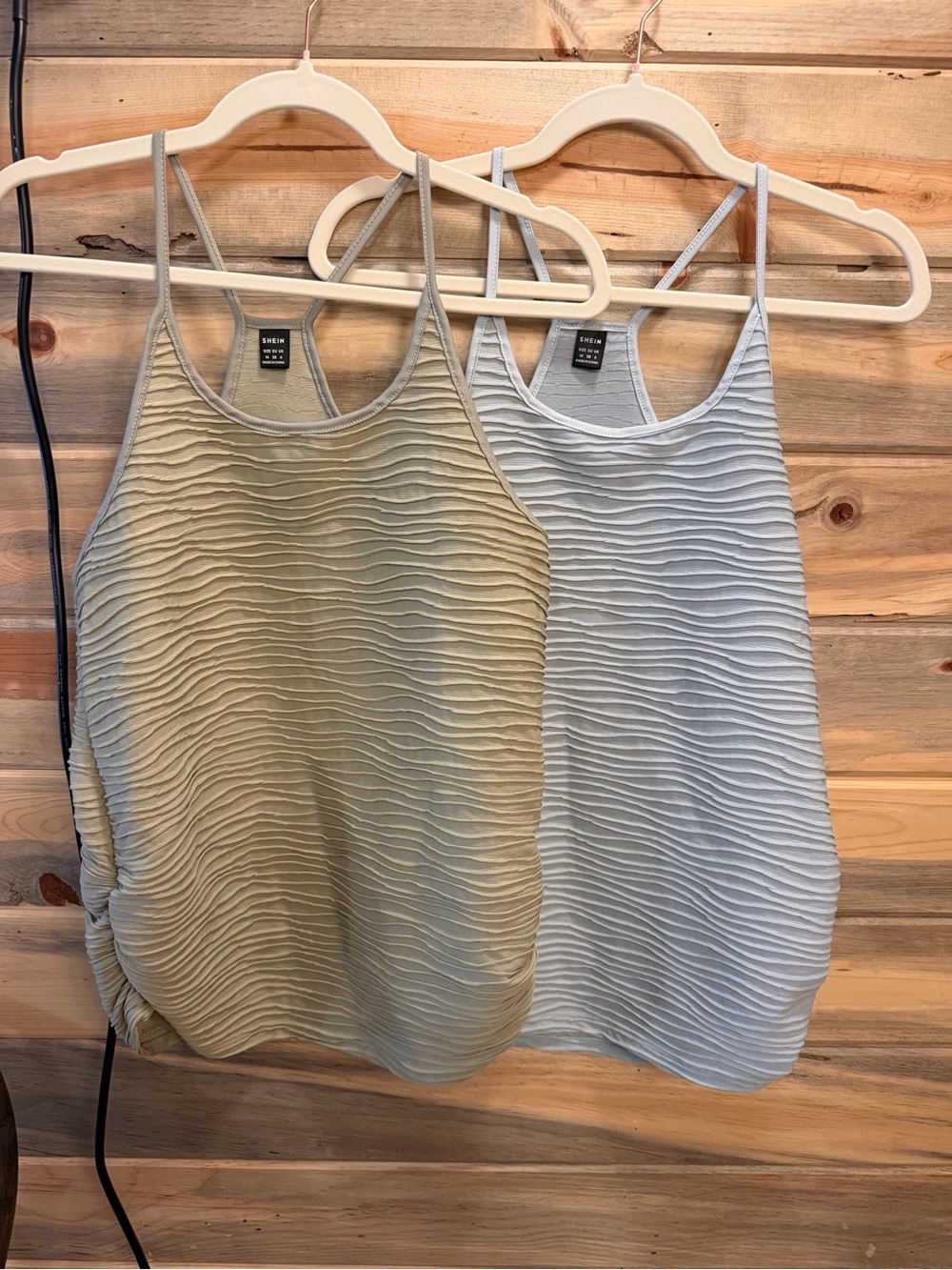 Lot of 2 SHEIN tank tops